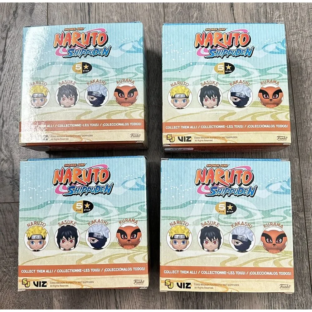 Naruto Funko 5 Star Kakashi Sasuke‎ Kurama Naruto Collector Figures